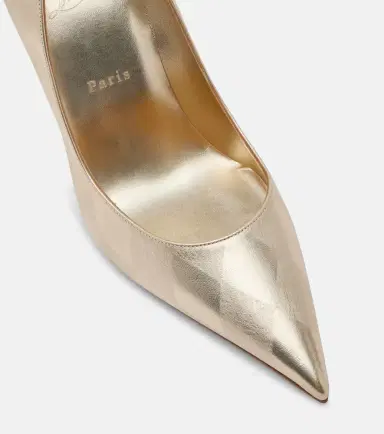 Christian Louboutin Miss Z metallic leather pumps | Thumbnail 3 Christian Louboutin Miss Z metallic leather pumps | Thumbnail 3