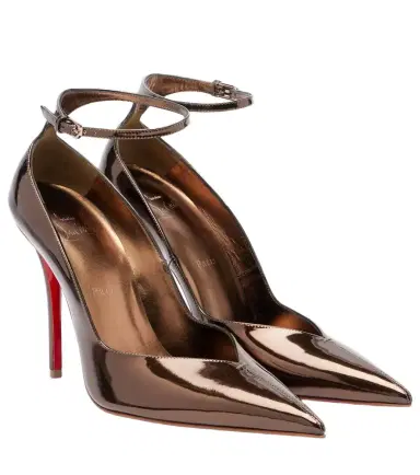 Christian Louboutin Erozee 100 patent leather pumps | Thumbnail 1 Christian Louboutin Erozee 100 patent leather pumps | Thumbnail 1