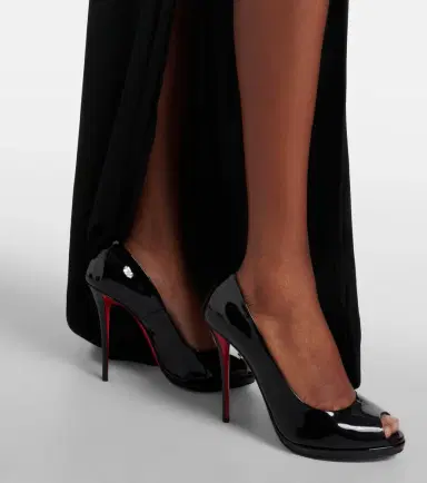 Christian Louboutin Lady Z patent leather peep-toe pumps | Thumbnail 6 Christian Louboutin Lady Z patent leather peep-toe pumps | Thumbnail 6