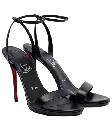 Christian Louboutin Miss Z 120 leather slingback pumps | Thumbnail 1 Christian Louboutin Miss Z 120 leather slingback pumps | Thumbnail 1