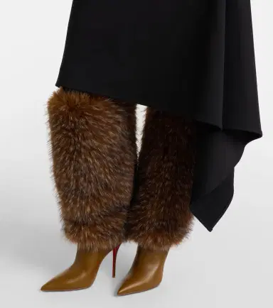 Christian Louboutin Yangzee 100 leather knee-high boots | Thumbnail 5 Christian Louboutin Yangzee 100 leather knee-high boots | Thumbnail 5