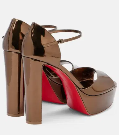 Christian Louboutin Sandaloo 130 leather platform sandals | Thumbnail 3 Christian Louboutin Sandaloo 130 leather platform sandals | Thumbnail 3