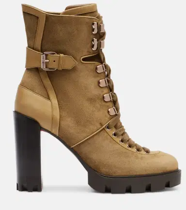 Christian Louboutin New Macademia 100 suede ankle boots | Thumbnail 3 Christian Louboutin New Macademia 100 suede ankle boots | Thumbnail 3