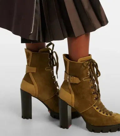 Christian Louboutin New Macademia 100 suede ankle boots | Thumbnail 6 Christian Louboutin New Macademia 100 suede ankle boots | Thumbnail 6
