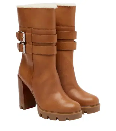 Christian Louboutin Elisawalk 100 leather ankle boots | Thumbnail 1 Christian Louboutin Elisawalk 100 leather ankle boots | Thumbnail 1