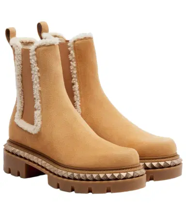 Christian Louboutin St Emilia studded leather Chelsea boots | Thumbnail 1 Christian Louboutin St Emilia studded leather Chelsea boots | Thumbnail 1