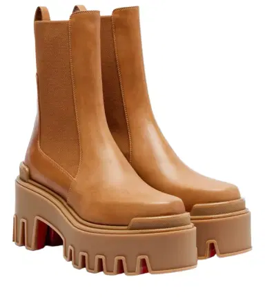 Christian Louboutin Marchacroche leather Chelsea boots | Thumbnail 1 Christian Louboutin Marchacroche leather Chelsea boots | Thumbnail 1