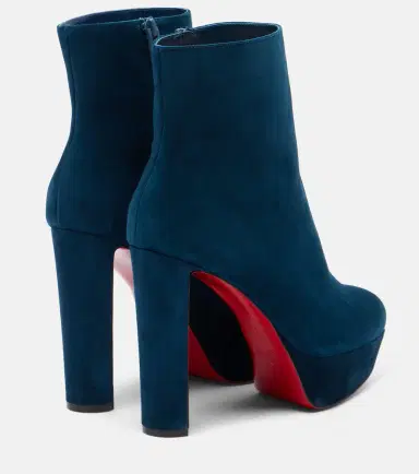 Christian Louboutin Loo Booty 130 suede platform ankle boots | Thumbnail 2 Christian Louboutin Loo Booty 130 suede platform ankle boots | Thumbnail 2