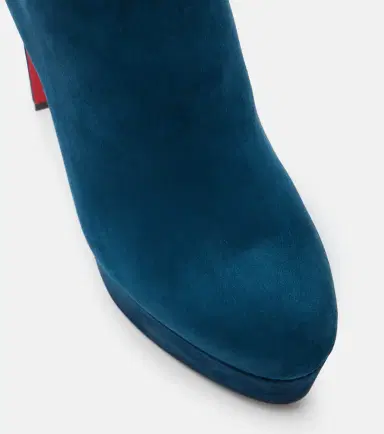 Christian Louboutin Loo Booty 130 suede platform ankle boots | Thumbnail 3 Christian Louboutin Loo Booty 130 suede platform ankle boots | Thumbnail 3