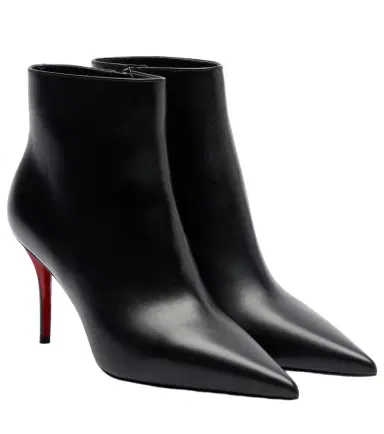 Christian Louboutin Miss Z 80 leather ankle boots | Thumbnail 1 Christian Louboutin Miss Z 80 leather ankle boots | Thumbnail 1