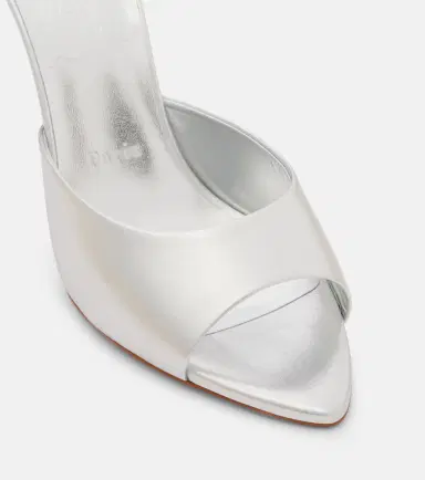 Christian Louboutin Miss Z 100 metallic leather mules | Thumbnail 2 Christian Louboutin Miss Z 100 metallic leather mules | Thumbnail 2