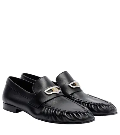 Christian Louboutin Mocallista leather penny loafers | Thumbnail 1 Christian Louboutin Mocallista leather penny loafers | Thumbnail 1