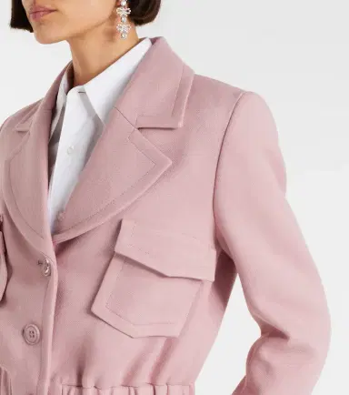 Dorothee Schumacher Layered Coolness organza-trimmed cropped jacket | Thumbnail 5 Dorothee Schumacher Layered Coolness organza-trimmed cropped jacket | Thumbnail 5