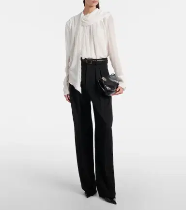 Dorothee Schumacher Sheer Twist georgette blouse | Thumbnail 2 Dorothee Schumacher Sheer Twist georgette blouse | Thumbnail 2