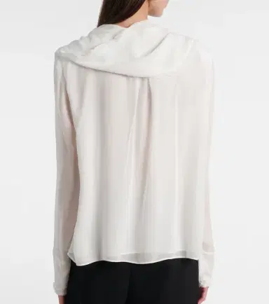Dorothee Schumacher Sheer Twist georgette blouse | Thumbnail 4 Dorothee Schumacher Sheer Twist georgette blouse | Thumbnail 4