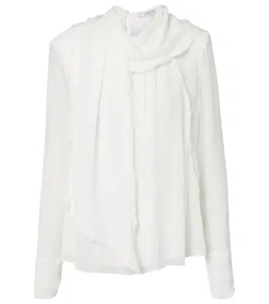 Dorothee Schumacher Sheer Twist georgette blouse | Thumbnail 1 Dorothee Schumacher Sheer Twist georgette blouse | Thumbnail 1
