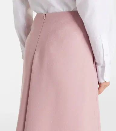 Dorothee Schumacher Layered Coolness high-rise midi skirt | Thumbnail 3 Dorothee Schumacher Layered Coolness high-rise midi skirt | Thumbnail 3