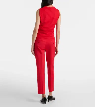 Dorothee Schumacher Cropped mid-rise slim pants | Thumbnail 6 Dorothee Schumacher Cropped mid-rise slim pants | Thumbnail 6