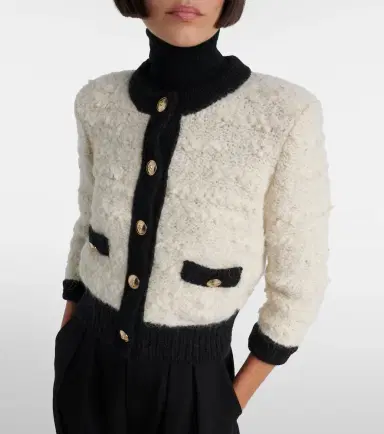 Dorothee Schumacher Delightful Sparkle wool-blend cardigan | Thumbnail 2 Dorothee Schumacher Delightful Sparkle wool-blend cardigan | Thumbnail 2