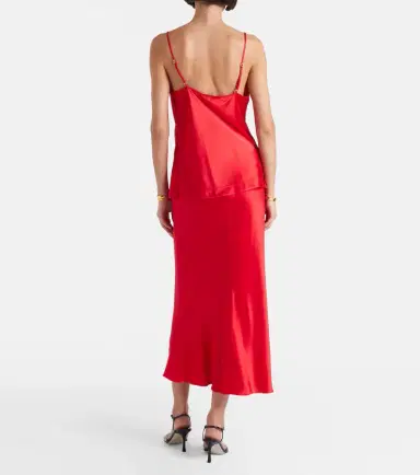 Dorothee Schumacher Sense Of Shine silk-blend satin slip skirt | Thumbnail 5 Dorothee Schumacher Sense Of Shine silk-blend satin slip skirt | Thumbnail 5