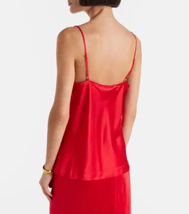 Dorothee Schumacher Sense Of Shine silk-blend satin camisole | Thumbnail 2 Dorothee Schumacher Sense Of Shine silk-blend satin camisole | Thumbnail 2