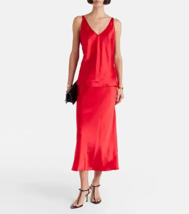 Dorothee Schumacher Sense Of Shine silk-blend satin camisole | Thumbnail 3 Dorothee Schumacher Sense Of Shine silk-blend satin camisole | Thumbnail 3