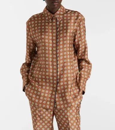 Dorothee Schumacher Graphic Dreams printed silk twill shirt | Thumbnail 2 Dorothee Schumacher Graphic Dreams printed silk twill shirt | Thumbnail 2