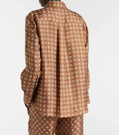 Dorothee Schumacher Graphic Dreams printed silk twill shirt | Thumbnail 3 Dorothee Schumacher Graphic Dreams printed silk twill shirt | Thumbnail 3