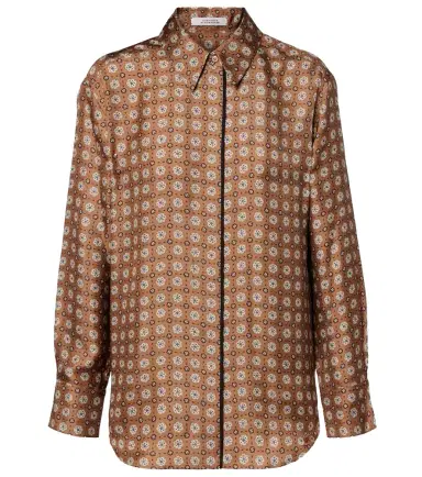 Dorothee Schumacher Graphic Dreams printed silk twill shirt | Thumbnail 1 Dorothee Schumacher Graphic Dreams printed silk twill shirt | Thumbnail 1