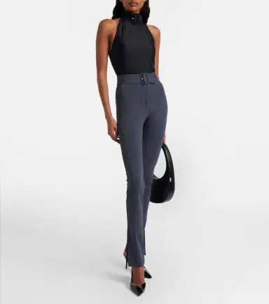 Courreges Courrèges Belted jersey pants | Thumbnail 3 Courreges Courrèges Belted jersey pants | Thumbnail 3