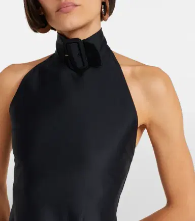 Courrèges Courrèges Buckle-detail jersey minidress | Thumbnail 3 Courrèges Courrèges Buckle-detail jersey minidress | Thumbnail 3