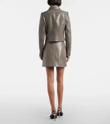 Courreges Courrèges Vinyl miniskirt | Thumbnail 3 Courreges Courrèges Vinyl miniskirt | Thumbnail 3
