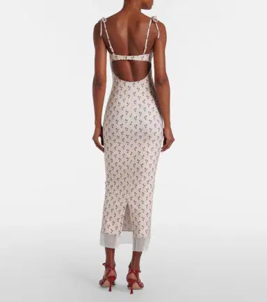 Montce Cynthia floral midi dress | Thumbnail 2 Montce Cynthia floral midi dress | Thumbnail 2