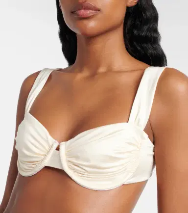 Montce Bella ruched bikini top | Thumbnail 2 Montce Bella ruched bikini top | Thumbnail 2