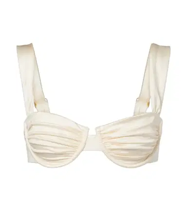 Montce Bella ruched bikini top | Thumbnail 1 Montce Bella ruched bikini top | Thumbnail 1