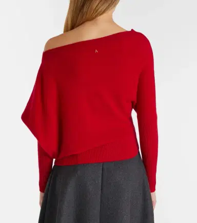 Altuzarra Paxi one-shoulder cashmere sweater | Thumbnail 3 Altuzarra Paxi one-shoulder cashmere sweater | Thumbnail 3