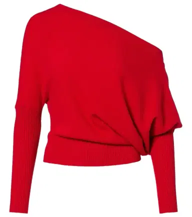 Altuzarra Paxi one-shoulder cashmere sweater | Thumbnail 1 Altuzarra Paxi one-shoulder cashmere sweater | Thumbnail 1