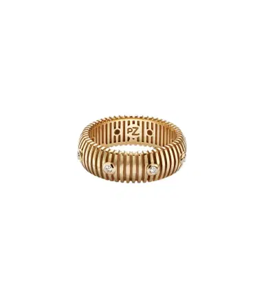 Pamela Zamore Clio Small 18kt gold ring with diamonds | Thumbnail 1 Pamela Zamore Clio Small 18kt gold ring with diamonds | Thumbnail 1