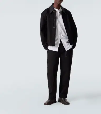 Studio Nicholson x Aaron Levine Nick striped cotton shirt | Thumbnail 2 Studio Nicholson x Aaron Levine Nick striped cotton shirt | Thumbnail 2