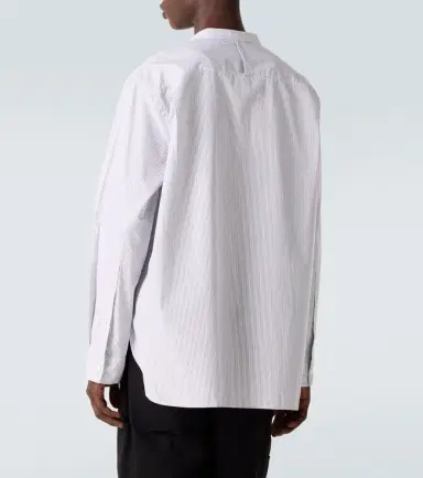 Studio Nicholson x Aaron Levine Nick striped cotton shirt | Thumbnail 3 Studio Nicholson x Aaron Levine Nick striped cotton shirt | Thumbnail 3