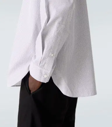 Studio Nicholson x Aaron Levine Nick striped cotton shirt | Thumbnail 6 Studio Nicholson x Aaron Levine Nick striped cotton shirt | Thumbnail 6
