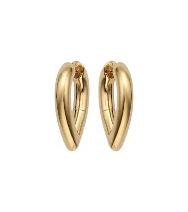 Engelbert Drop Link Medium 18kt gold earrings | Thumbnail 1 Engelbert Drop Link Medium 18kt gold earrings | Thumbnail 1
