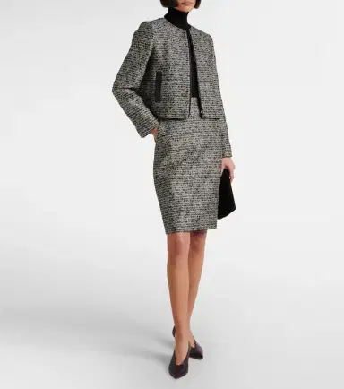 Max Mara Volume tweed jacket | Thumbnail 2 Max Mara Volume tweed jacket | Thumbnail 2