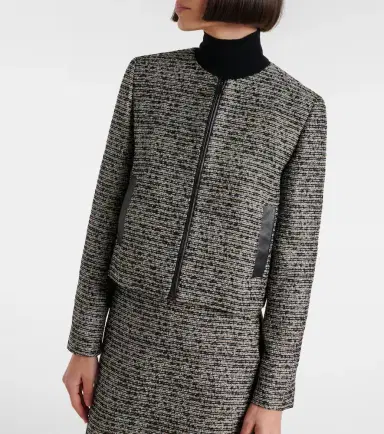 Max Mara Volume tweed jacket | Thumbnail 3 Max Mara Volume tweed jacket | Thumbnail 3