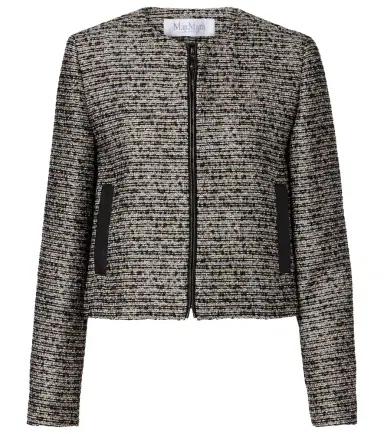 Max Mara Volume tweed jacket | Thumbnail 1 Max Mara Volume tweed jacket | Thumbnail 1
