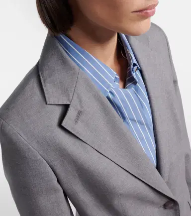 Max Mara Circense virgin wool blazer | Thumbnail 6 Max Mara Circense virgin wool blazer | Thumbnail 6