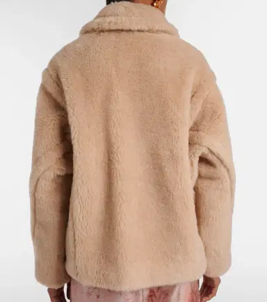 Max Mara Tritone cropped teddy jacket | Thumbnail 2 Max Mara Tritone cropped teddy jacket | Thumbnail 2