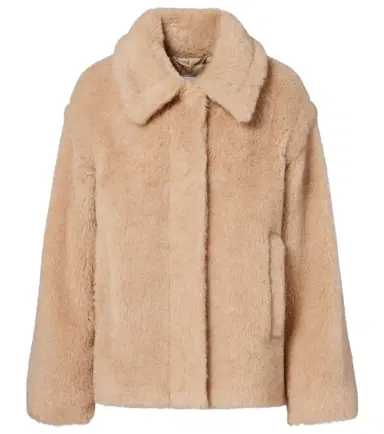 Max Mara Tritone cropped teddy jacket | Thumbnail 1 Max Mara Tritone cropped teddy jacket | Thumbnail 1