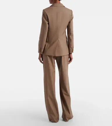 Max Mara Salpa virgin wool wide-leg pants | Thumbnail 2 Max Mara Salpa virgin wool wide-leg pants | Thumbnail 2