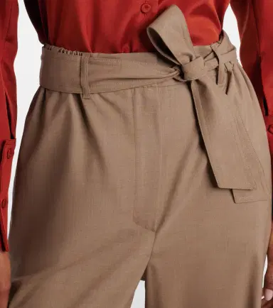 Max Mara Salpa virgin wool wide-leg pants | Thumbnail 5 Max Mara Salpa virgin wool wide-leg pants | Thumbnail 5
